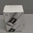 Electric Salt and Pepper Grinder Set with LED Power Display,Larger Capacity Salt and Pepper Shakers Set Rechargeable Electric with Flexible Coarsenes,LED Light,One Hand Operation for Kitchen (Black)