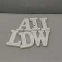 6 Pcs Diwali Light up Letters 6.3 Inch Battery Powered Letter Sign Diwali Decor for Home Mandir Table Decoration Items Marquee Night Lights Indian Hindu Pooja Room Light for Puja Party Festival Gifts