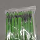 Ballpoint Pen with Stylus Tip, Soft Touch Click Metal Pen, 1.0mm Medium Point, Black Ink, 12 Count(Light Green)