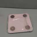 Ovutek Smart Scale for Body Weight, Digital Bathroom Scale BMI Weighing Body Fat Scale, Accurate Body Composition Scale Monitor for People's Health with Smartphone App, Compact Size, 400lb (Pink)