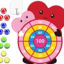 Valentines Day Gifts for Kids,30" Large-Dartboard Game,Valentine Gift Toys Exchange for Boys Girls Toddlers Classroom School Party Favor Supplies Decorations