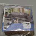 TAOCOCO Couch Cushion Covers 1 Piece Stretch Chaise Covers for Sectional Couch L Shaped, Soft Washable Furniture Protector(1-Piece for Chaise or Sofa Cushion, Light Coffee)