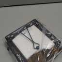 Wooden Napkin Holder for Table, Farmhouse Napkin Holder with Weighted Arm Iron Ball, and Vintage Sunflower Edging for Kitchen, Home, Countertop, Bar, Restaurant (Black Iron with Wood)