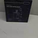 Hot & Iced Coffee Maker with Bold Setting, Single Serve Coffee Maker for K Cup and Grounds, 6-14 Oz Brew Sizes, 50 Oz Removable Water Tank, One Cup Coffee Machine with Reusable Filter, Black