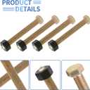 Wheel Hub Disassembly Tool, Car Wheel Bearing Removal Tool with M14 & M12 Bolts and Nuts for Automotive Wheels, Replaces 78834