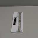 STIROLL Thin Replacement Band Compatible for Apple Watch 49mm 46mm 45mm 44mm 42mm(Series 3 2 1), Stainless Steel Metal Wristband Women Men for iWatch Ultra SE Series 11 10 9 8 7 6 5 4, Silver