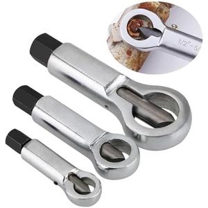 EEEKit Metal Nut Splitter Cracker, Manual Pressure Metal Nut Splitter Breaker Nut Remover Extractor Tool, 9-12mm, 12-16mm, 16-22mm, 1 Piece
