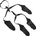 Dog Boots Leggings - Adjustable Suspender Boots for Dogs Protect Against Hot Pavement, Rain, Snow and Mud - Anti Slip Dog Shoes, Waterproof Dog Boots with Leggings for Rainy Day