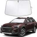 EcoNour Windshield Sunshade Compatible for Subaru Outback 2020-2023 2024 2025, Sun Visor for Front Windshield & Window Sun Shade Cover, UV Heat Blocker & Protector, Car Accessories