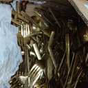 60 Pieces Stainless Steel Silverware Set, Flatware Cutlery Set Service for 12, Tableware Cutlery Set Include Knife Fork Spoon Set, Utensils for Home, Restaurant, Hotel, Dishwasher Safe (Gold)