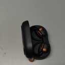 Skullcandy Push ANC Active Wireless Earbuds, Bluetooth Headphones, Noise Cancelling, 58 Hours Battery, Secure-Fit Over-Ear Hanger, Sweat and Waterproof, Microphone for iPhone Android - Black/Orange