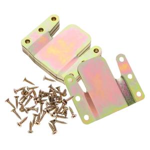 4sets Sectional Couch Connectors Linking Parts for Sofa Stability Easy to Install Suitable for Living Room Office and Exhibition Spaces