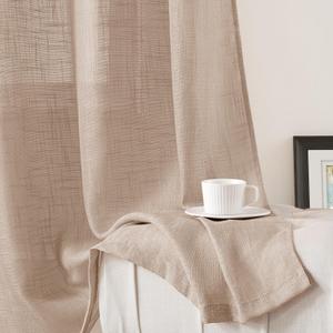 Curtains brown, 1 pcs, 44x84