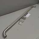 Brushed Nickel Shower Grab Bar w/Anti-Slip Knurled Grip 36 Inch, Zepolu Stainless Steel Bathroom Grab Bars, Safety Bar Balanced Handrail, Handicap Injury Elderly Senior Assist Support Shower Handle