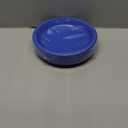 WELLIFE 9 Inch Royal Blue Plastic Plates 50 Count Disposable Plate for Party, Dessert Plates for Dinner Cake Salad Supplies Birthday