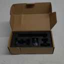 BVL Toilet Paper Holder Matte Black Wall Mount Stainless Steel 304 Large Mega Roll