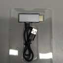 HDMI to USB C Adapter 4K60Hz, Unidirectional HDMI Male to USB C Female for Portable Monitor, AR Glasses XREAL One/Air 2 Pro/VITURE Pro/Rokid, PS4/5, Xbox, Switch, ROG Ally, Steam Deck-1Pack