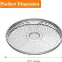 23.7 Inch Pellet Adapter for Solo Stove Yukon Accessories, Stainless Steel Pellets Adapter for Solo Stove Yukon, Extension for Burning Pellet, Outside Fire Pit Pellet Adapter Accessories