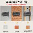 Mounting Dream TV Wall Mount for 32-65 Inch Television,Mount with Swivel and Tilt, Full Motion Bracket with Articulating Dual Arms, Fits 16inch Studs, Max VESA 400X400 mm, 99lbs, MD2380