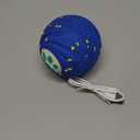 Lovkid Smart Interactive Dog Toys - Interactive Dog Ball for Medium & Large Dogs Durable E-TPU Dog Toy to Keep Them Busy Motion Activated Rolling Ball Indoors & Outdoors (Blue)