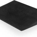EVA Foam Threshold Ramp, Lightweight Non Slip Doorway Ramp for Wheelchair Walker Scooter, Indoor Outdoor Entry Access for Home Bathroom Garage(Black,36" l X 18" w X 3" h)