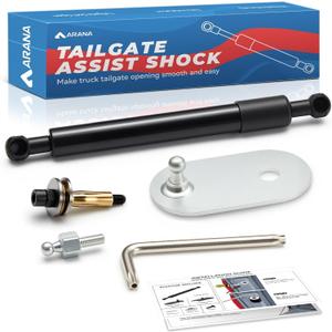 ARANA Tailgate Assist Shock for Dodge Ram 1500 2500 3500 2009-2025, Tail gate Slow Drop Accessories Damper Kit for RAM 1500 2500 3500(All Tools Provided)
