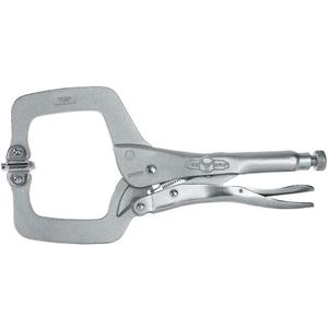 IRWIN VISE-GRIP Original Locking C-Clamp with Swivel Pads, 11", 20