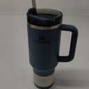 Stanley Quencher H2.0 Tumbler with Handle and Straw 40 oz | Flowstate 3-Position Lid | Cup Holder Compatible for Travel | Insulated Stainless Steel Cup | BPA-Free | Blue Spruce (40 Ounces, Blue Spruce)