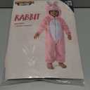 Spooktacular Creations Halloween Baby Animal Costume, Toddler Hooded Jumpsuit for Baby Halloween Dress Up Costume Party (Pink)