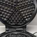 Mueller Heart 5 Waffle Maker, Waffle Iron, Adjustable Browning Control & Nonstick, Cool Touch Handle, Easy to Clean, Small Kitchen Appliances
