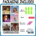 stnckic 6 Pack Diamond Painting Kits for Kids Beginners, 5D Full Drill Cute Animals Diamond Art Kits, DIY Big Gem Art for Children Ages 6-7-8-9-12, Home Wall Decor 6x6 Inch