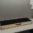 Dog Ramp for Bed - Foldable Small to Large Dog Ramp for Couch - 6 Adjustable Height from 12" to 24" - Stairs with High Traction Mat - Wooden Portable Ramp for Dogs to Get on Bed Couch Car Up to 200LBS