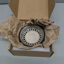 Ceramic Incense Burner Holder for Sticks, Handmade Small Incense Cone Holder for Coil, Sage Cones, Ash Catcher, Smudge Bowl for Yoga Meditation Room Dcor (Boho)