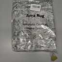 Entryway Rug, Washable Soft Non Slip Low Pile 2x3 Rug, Small Entrance Rugs Indoor for Bedroom, Kitchen, Laundry, Distressed Grey