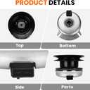 717-04376 ILONPA Electric PTO Clutch for Cub Cadet MTD Bolens Craftsman 717-04376A 917-04376 917-04376A, Fits Cub Cadet RZT-42 and RZT-S42, 2012, Troy-Bilt Colt XP and Mustang Colt RZT,Z6000