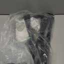 Bonpally Curved Shower Curtain Rod for Bathroom, 40-72 Inches Adjustable Curved Shower Rod, 0.9MM Aluminum Shower Curtain Rod with Rotating Brackets for Extra Shower Space, Need to Drill, Black