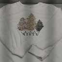 ASTANFY Merry Christmas Sweatshirt for Women Plaid Holiday Long Sleeve Tree Pullover Lightweight Shirt (XX-Large, White)