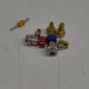 Lichamp Car A/C R1234YF R134A Adapters, AC R134 R1234 R 134A 1234YF Quick Couplers Connectors Kit