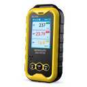 EMF Meter, 3-in-1 Electromagnetic Radiation Detector for EF MF RF Field, Electric Magnetic Radio Frequency Monitor, Portable Rechargeable Battery Reader for Microwave Ghost Hunting, BH-W01 (Yellow)