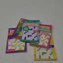 VARIETY SAVINGS 5-Pack 450+ Travel-Size Crosswords Puzzle Books for Adults, Aging Seniors Brain Stimulation Large Print Words Activity Books (Variety Pack Bulk), Paperback – Digest Size 8x5”