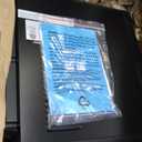 EUHOMY Crescent Ice Makers Countertop, 35Lbs/24H, 16Pcs in 12Mins, Auto Deep Cleaning, Timer, Portable Crescent Ice Maker Countertop with Crystal-Clear Ice Cubes for Home/Office/Party (Black)