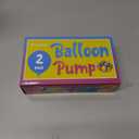 Balloon Pump Hand Held, Inflator Air Pump for Balloons - 2Way Dual Action, 2Pack: Friends can Help - Easy to Use, Sturdy Ballon Inflator Pump