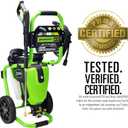 Greenworks Pro Brushless 3000 PSI (CSA Certified) 2.0 Max / 1.1 Electric Pressure Washer (Rugged Steel Frame, 25 Hose, 35 GFCI Power Cord)