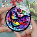 Christmas Ornament, Bat Christmas Decor, Bat Ornaments for Christmas Tree, Stained Glass Ornament, Bat Gifts, Holiday Decorations and Xmas Gifts Ideas