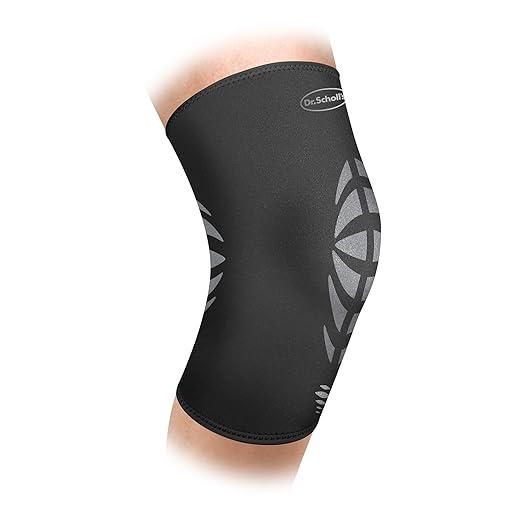 Dr. Scholl's Compression Knee Sleeve Designed for Knee Pain Relief & All-Day Knee Support with Breathable & Copper-Infused Fabric (Size S-XL) (L/XL), RBX