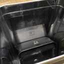 iTouchless 50 Liter / 13 Gallon Sensor Dog-Proof Kitchen Trash Can with Lid Lock and AbsorbX Odor Filter, Touchless Lid, Stainless Steel Garbage Recycling Bin for Kitchen, Home, Office, Business