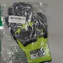 Work Gloves Men Women, A5 Cut Resistant Gloves, Impact Gloves, Heavy Duty Work Glove with Grip, Work Gloves (S)