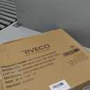 RIVECO 2U Server Rack Shelves for 19" Network Cabinet, Rack Mount Vented Cantilever Trays for Deep IT & Audio Equipment, 18" Depth, 2 PCS Black