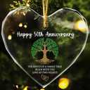 50th Years of Wedding Gift,50th Anniversary Crystal Hanging Ornament,Engagement for Couple Husband Wife,Happy 50th Anniversary Marriage Gifts for Women
