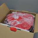 MUELLER HOME 12-Cup Red Coffee Maker - Perfect for Home or Office, Borosilicate Carafe, Auto-Off, Reusable Filter, Anti-Drip, Keep-Warm Function, Clear Water Level Window, Red Kitchen Accessories